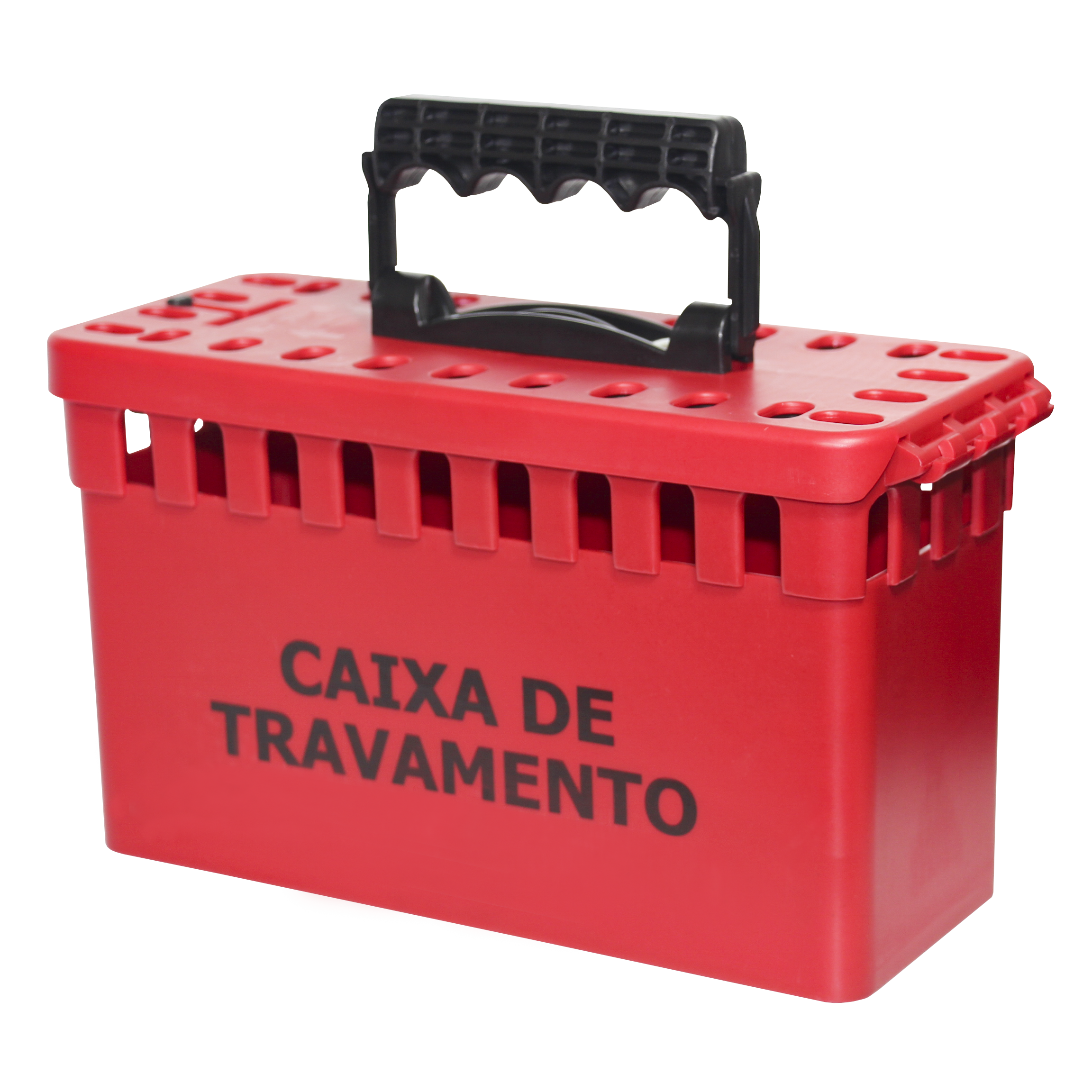 Caixa de Bloqueio Plástica - 26 cadeados