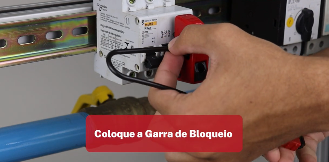 Como Aplicar Kit de Bloqueio de Disjuntor Motor, DIN, NEMA e Caixa Moldada (KBD)