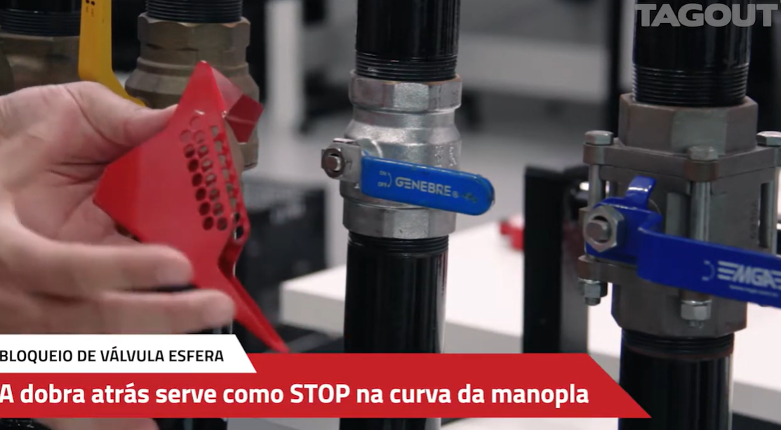 Bloqueio de Válvula Esfera