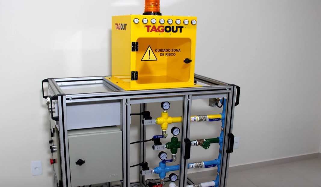 Simulador de Controle de Energias Perigosas - TAGOUT®