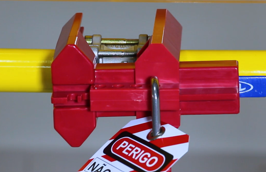 Bloqueio de Válvulas Esfera Ajustável