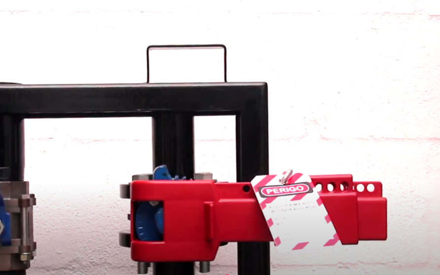 Bloqueio de Válvula Borboleta Tagout