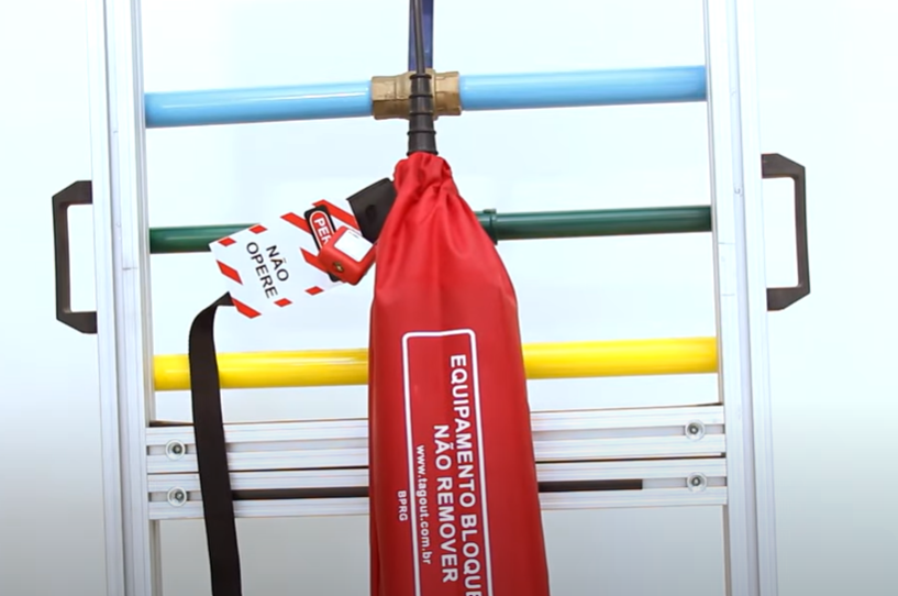 Bloqueio de Ponte Rolante