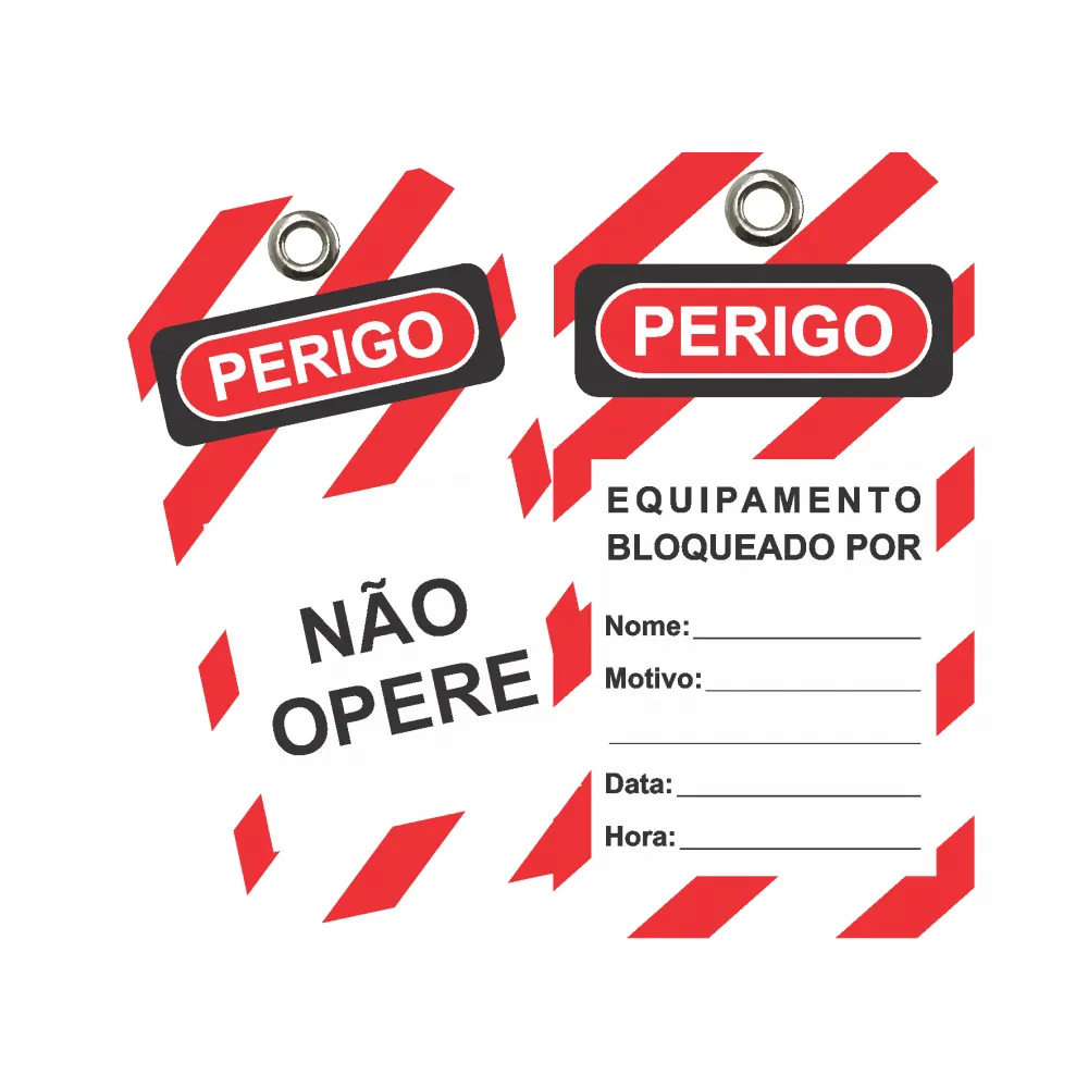 Etiqueta de Bloqueio