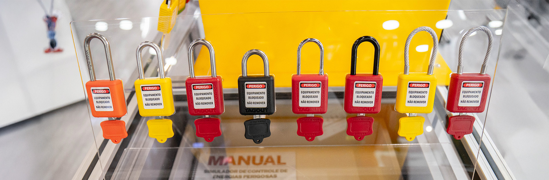 Cadeado não condutor de eletricidade: conheça linha completa da Tagout