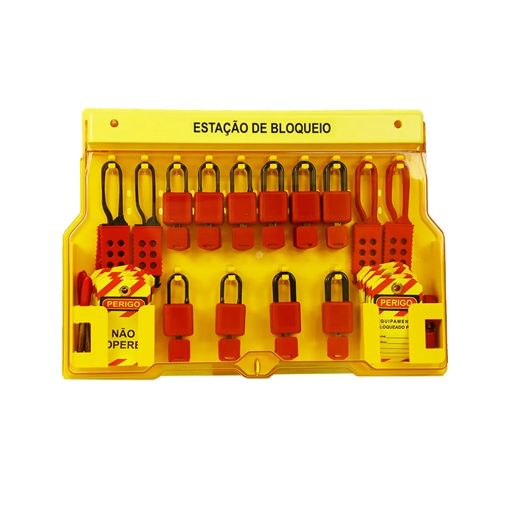 Estação de Bloqueio Plástica - Kit Elétrico