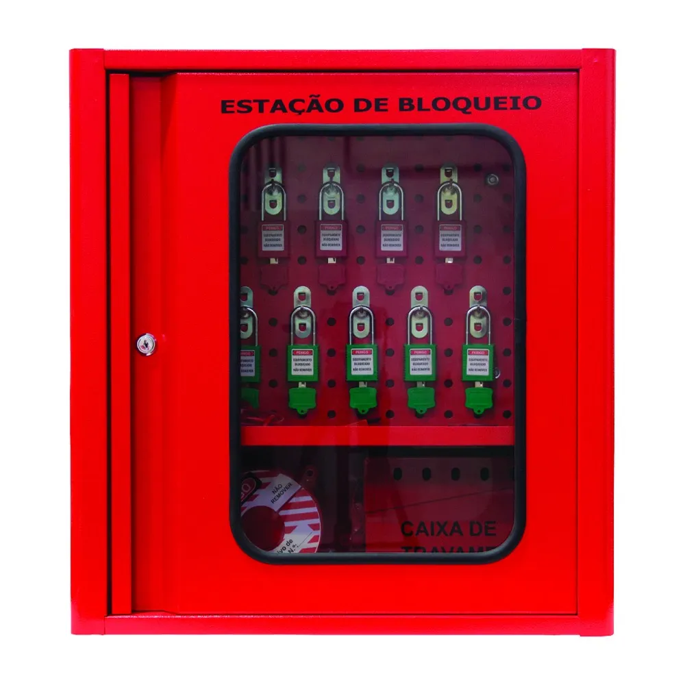 Estação de Bloqueio em Aço Grande