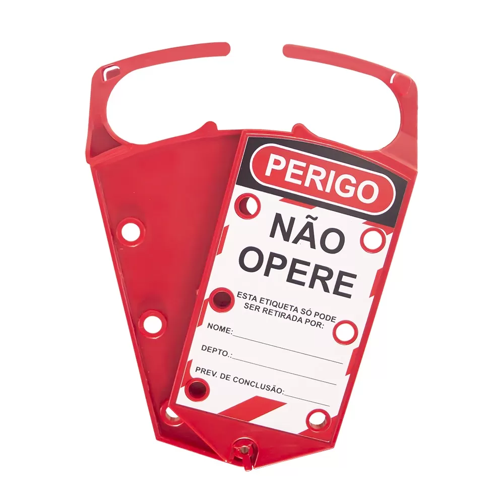 Dispositivo Bloqueio Garra Etiqueta