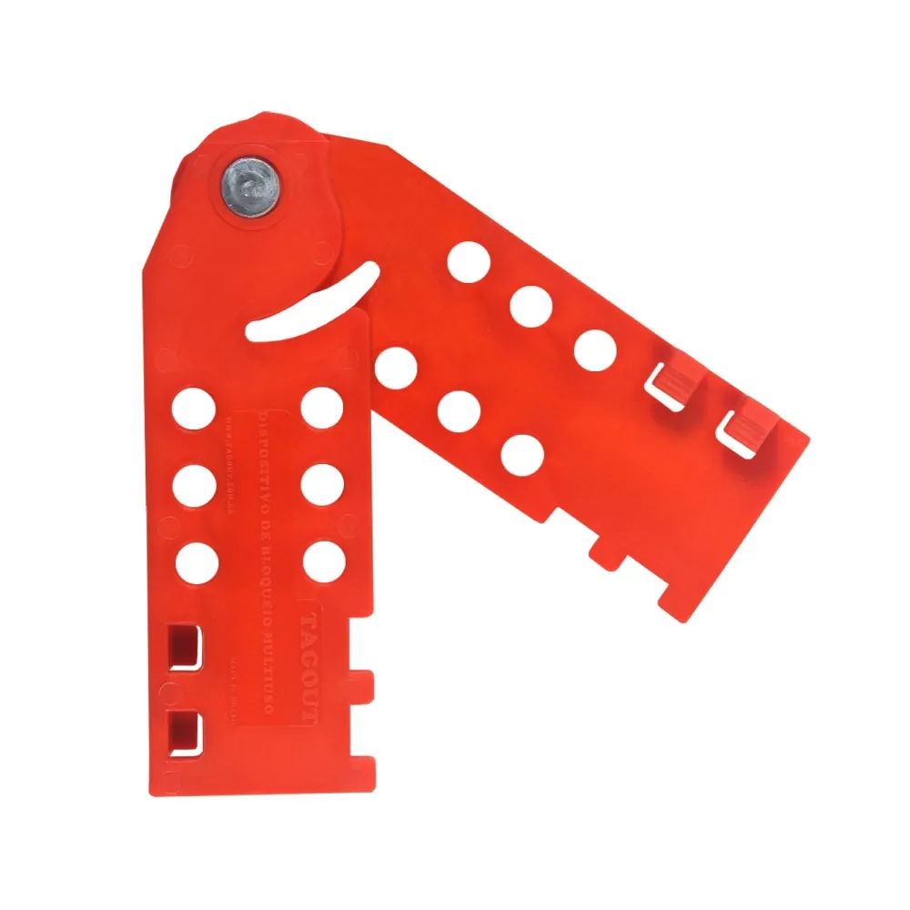 Dispositivo Plástico de Bloqueio Loto Prensa Cabo