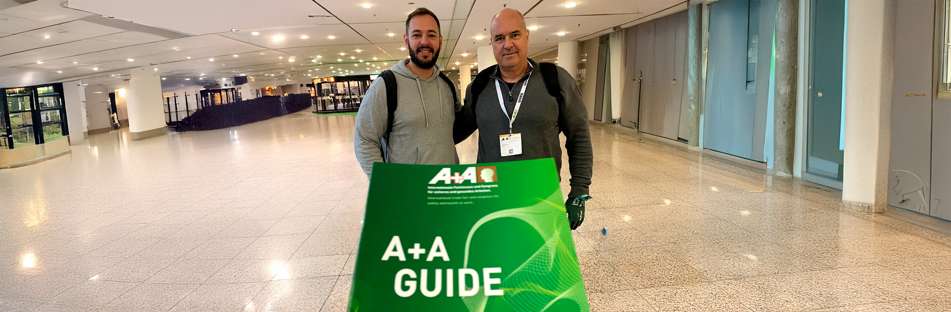 TAGOUT esteve presente na maior feira de segurança do MUNDO! A+A Dusseldorf - Alemanha